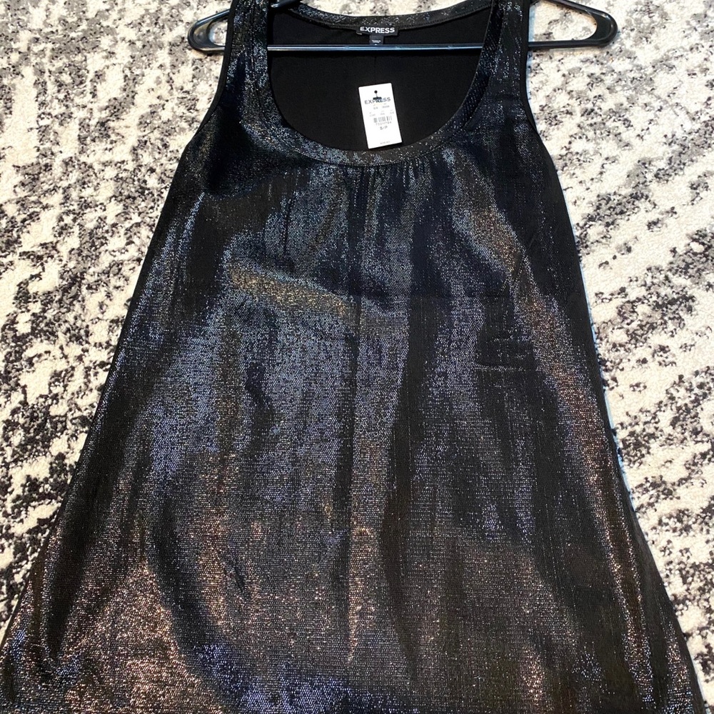 Express brand new sparkly sequin top